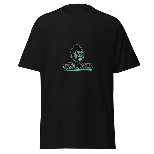 Classic | T-Shirt | St. Louis Silverbacks Women’s Football Team | Mascot Logo
