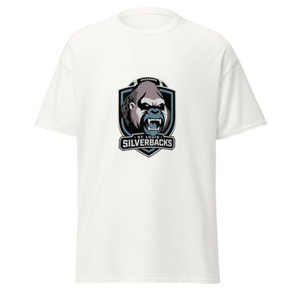 Classic | T-Shirt | St. Louis Silverbacks Women’s Football Team | Shield Logo