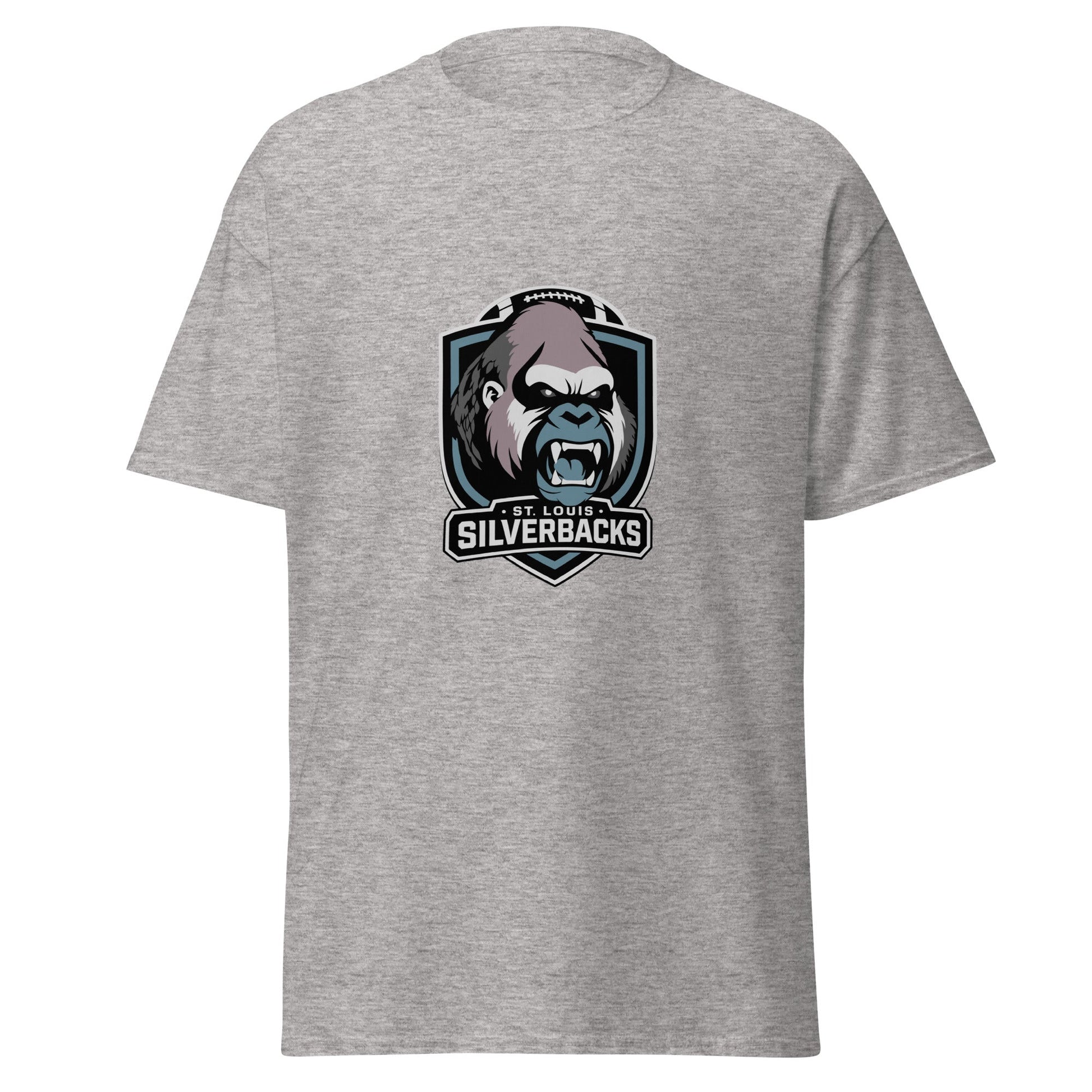 Classic | T-Shirt | St. Louis Silverbacks Women’s Football Team | Shield Logo