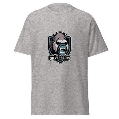Classic | T-Shirt | St. Louis Silverbacks Women’s Football Team | Shield Logo