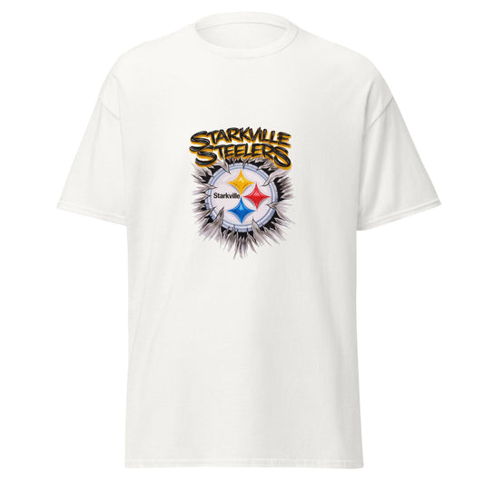 Classic | T-Shirt | Starkville Steelers | Ripped Logo