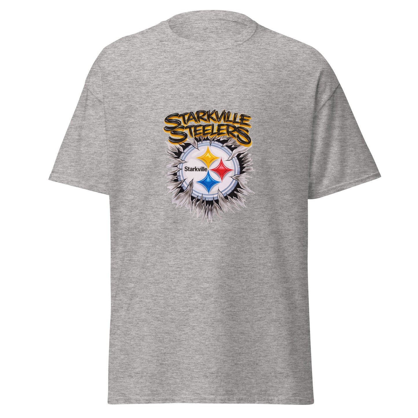 Classic | T-Shirt | Starkville Steelers | Ripped Logo