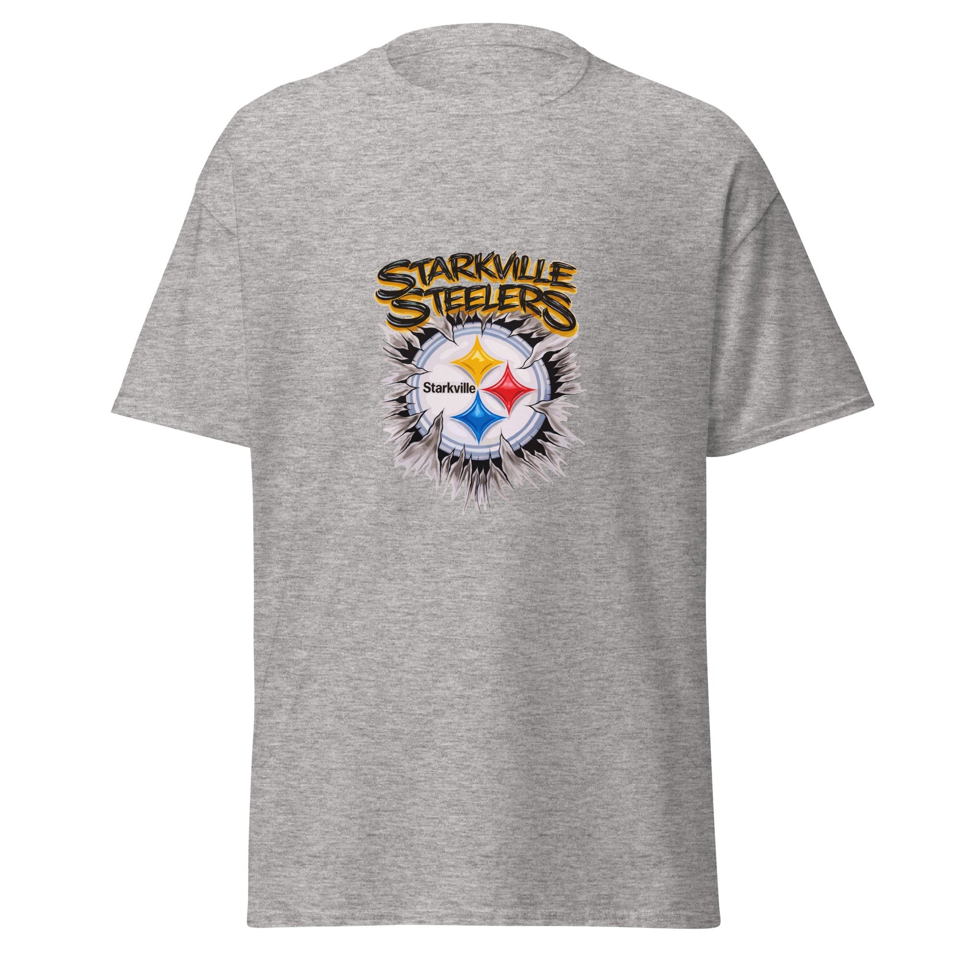 Classic | T-Shirt | Starkville Steelers | Ripped Logo