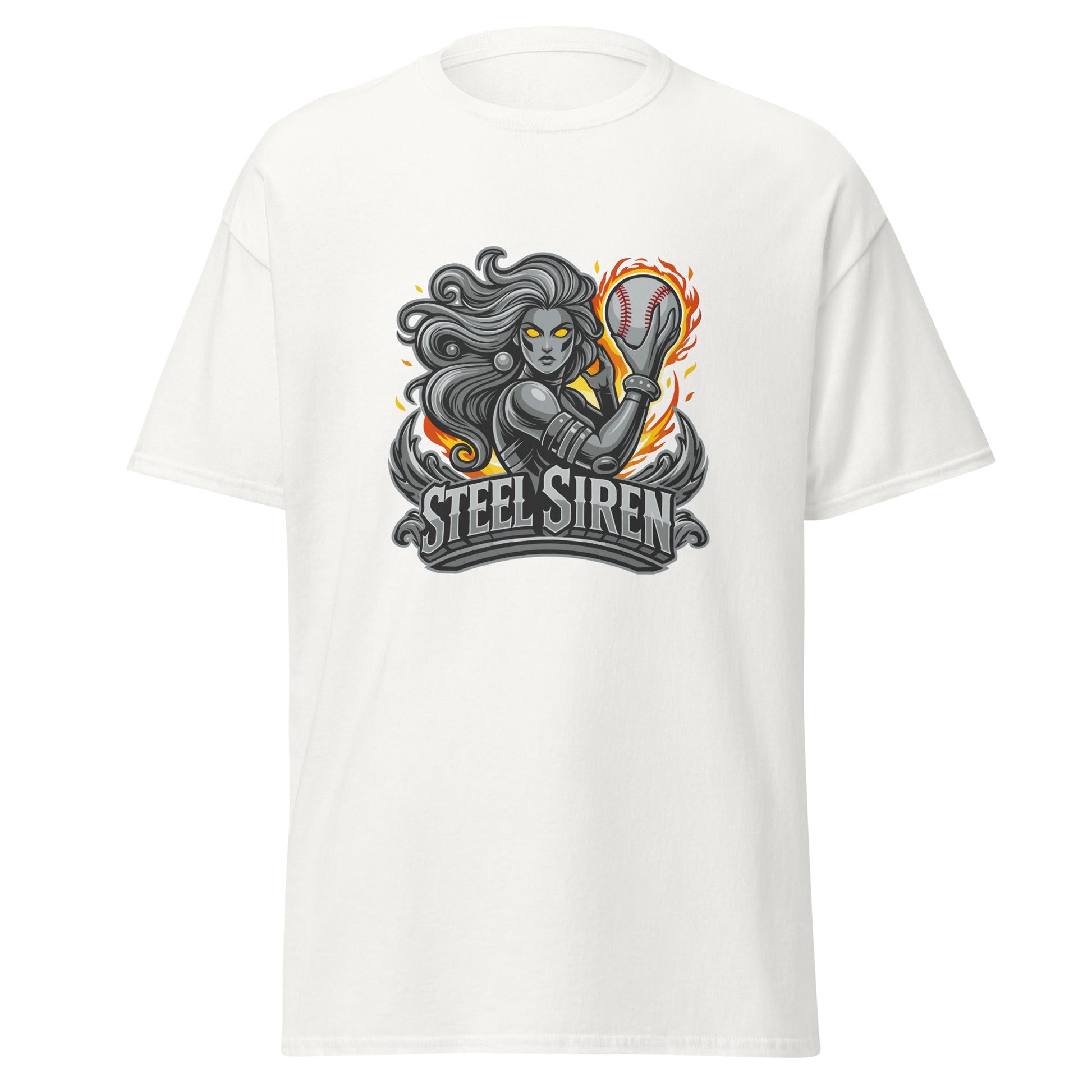 Classic | T-Shirt | STEEL SIREN | Mascot Logo