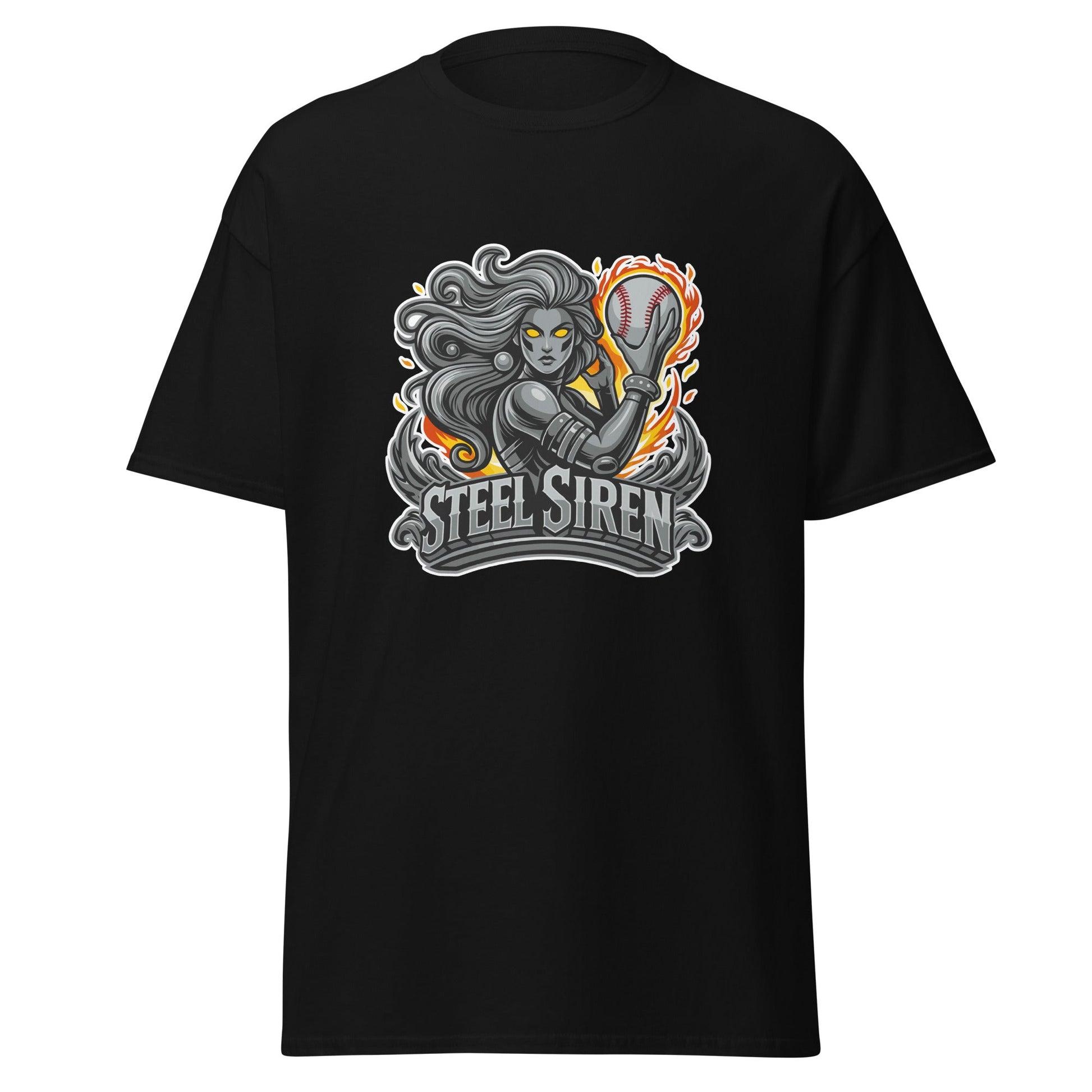 Classic | T-Shirt | STEEL SIREN | Mascot Logo