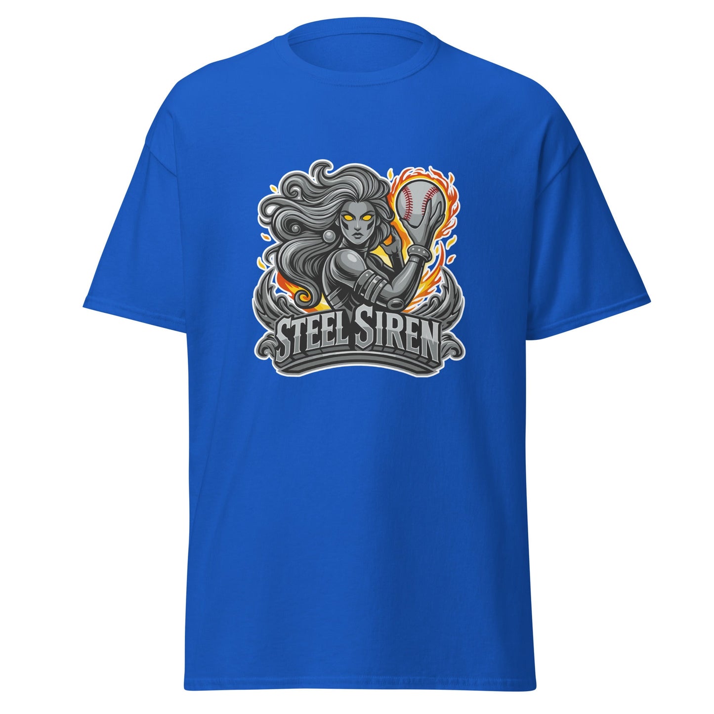 Classic | T-Shirt | STEEL SIREN | Mascot Logo