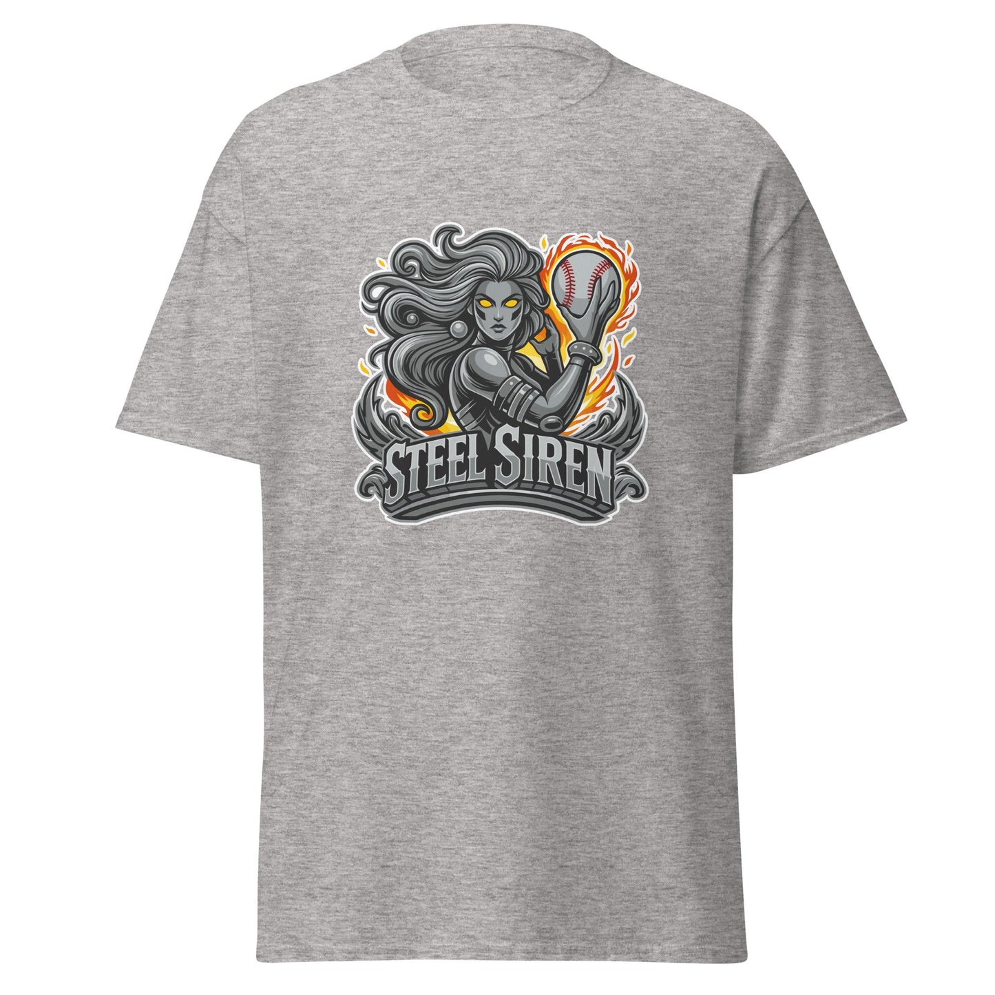 Classic | T-Shirt | STEEL SIREN | Mascot Logo