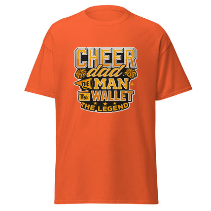 Classic | T-Shirt | Sunset Surge All-Star Cheerleading | Cheer Dad Legend Logo