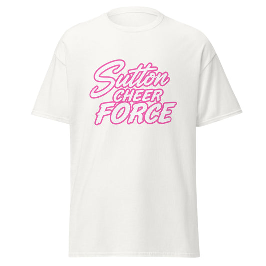 Classic | T-Shirt | Sutton Cheer Force | Script Logo
