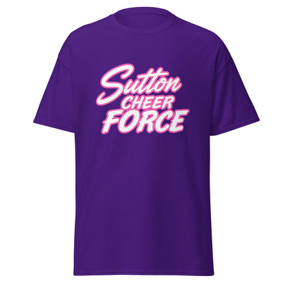 Classic | T-Shirt | Sutton Cheer Force | Script Logo