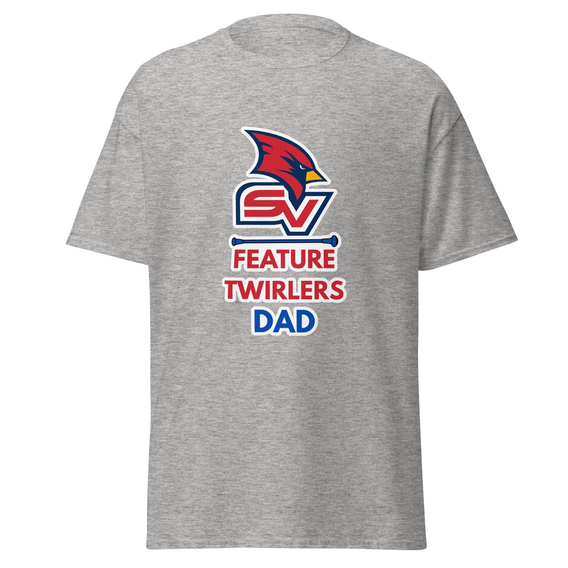 Classic | T-Shirt | SVSU Feature twirlers | Dad Logo
