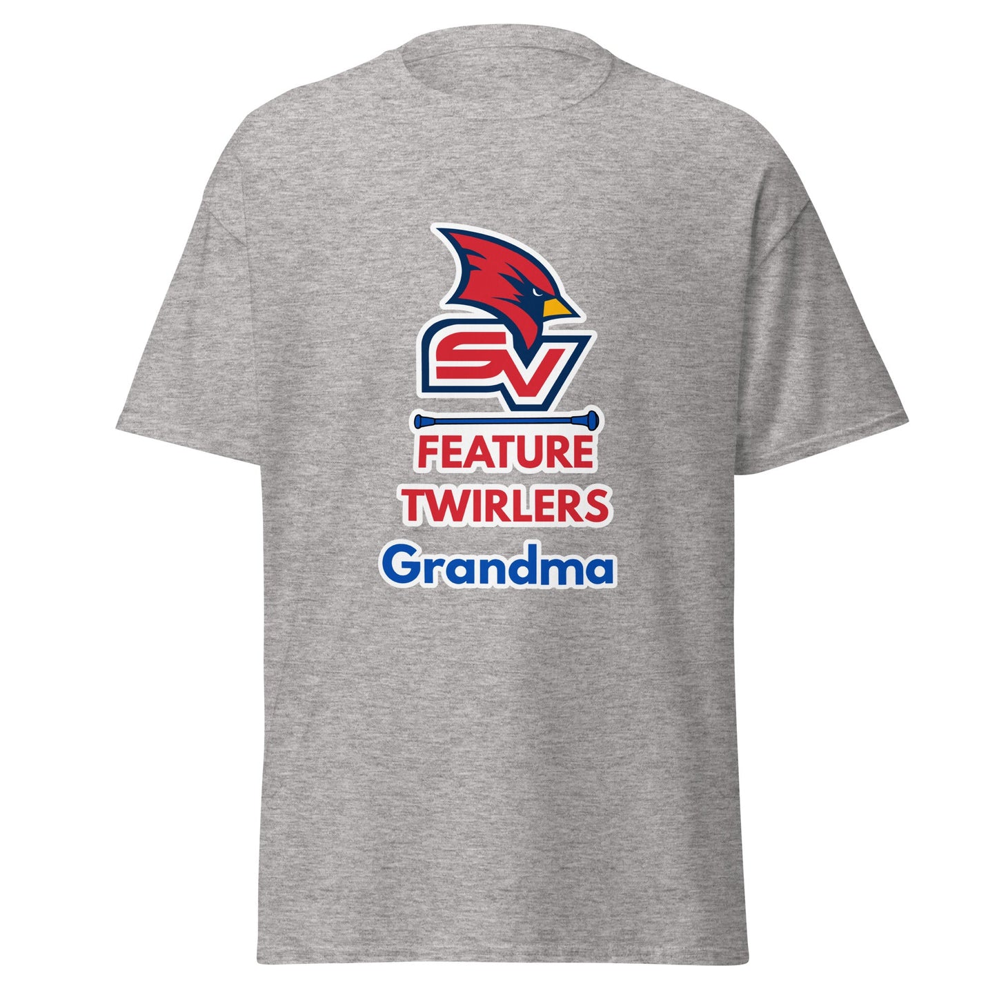 Classic | T-Shirt | SVSU Feature twirlers | Grandma Logo