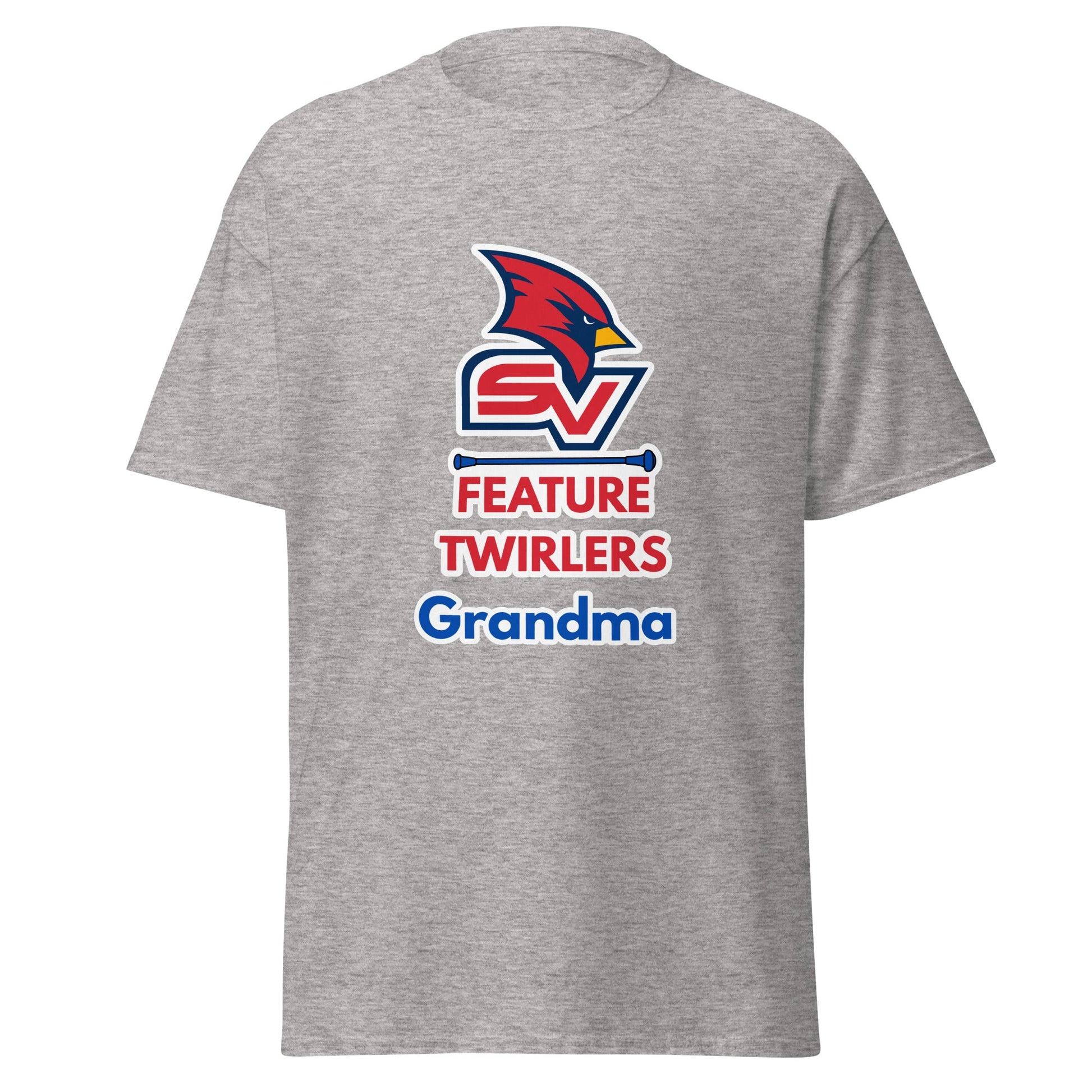 Classic | T-Shirt | SVSU Feature twirlers | Grandma Logo
