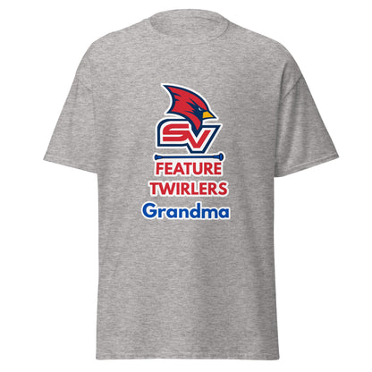 Classic | T-Shirt | SVSU Feature twirlers | Grandma Logo