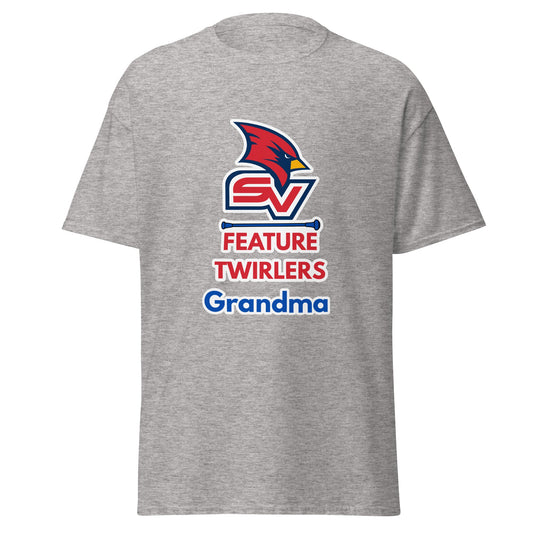 Classic | T-Shirt | SVSU Feature twirlers | Grandma Logo