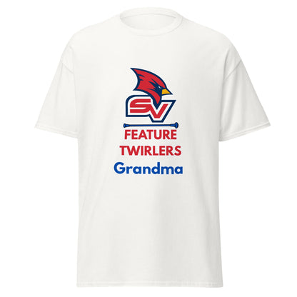 Classic | T-Shirt | SVSU Feature twirlers | Grandma Logo