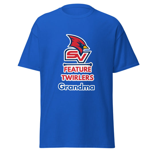 Classic | T-Shirt | SVSU Feature twirlers | Grandma Logo