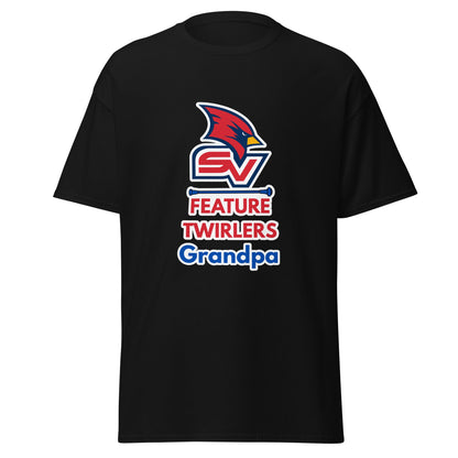 Classic | T-Shirt | SVSU Feature twirlers | Grandpa Logo