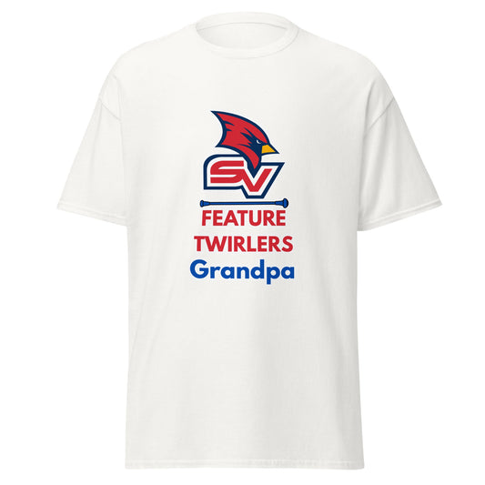 Classic | T-Shirt | SVSU Feature twirlers | Grandpa Logo