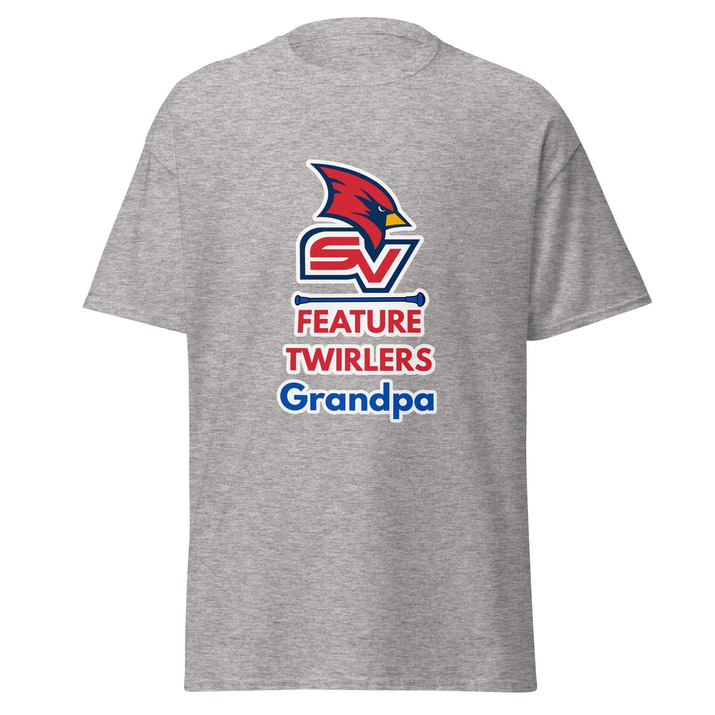 Classic | T-Shirt | SVSU Feature twirlers | Grandpa Logo