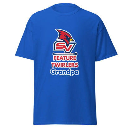 Classic | T-Shirt | SVSU Feature twirlers | Grandpa Logo