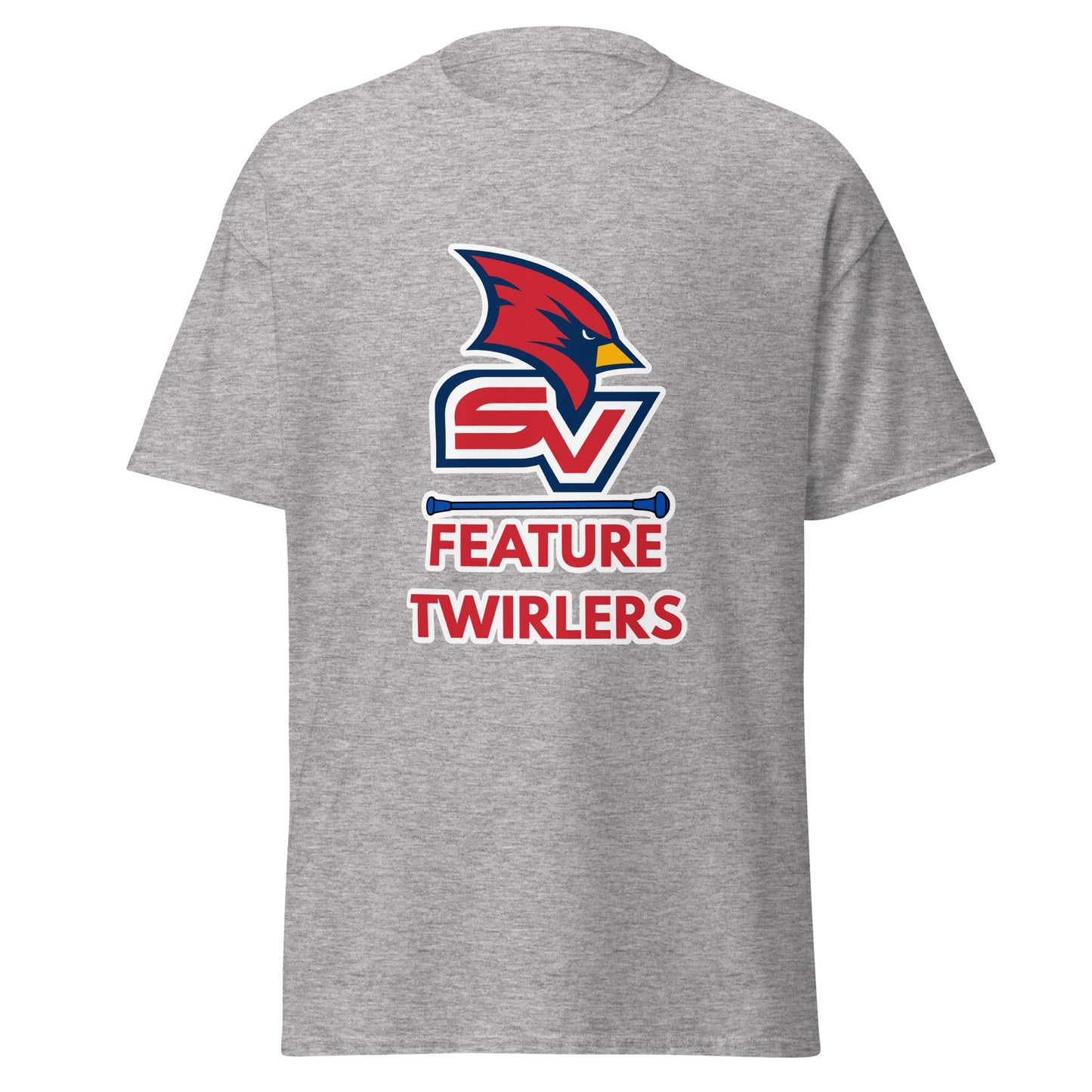 Classic | T-Shirt | SVSU Feature twirlers | Icon Logo