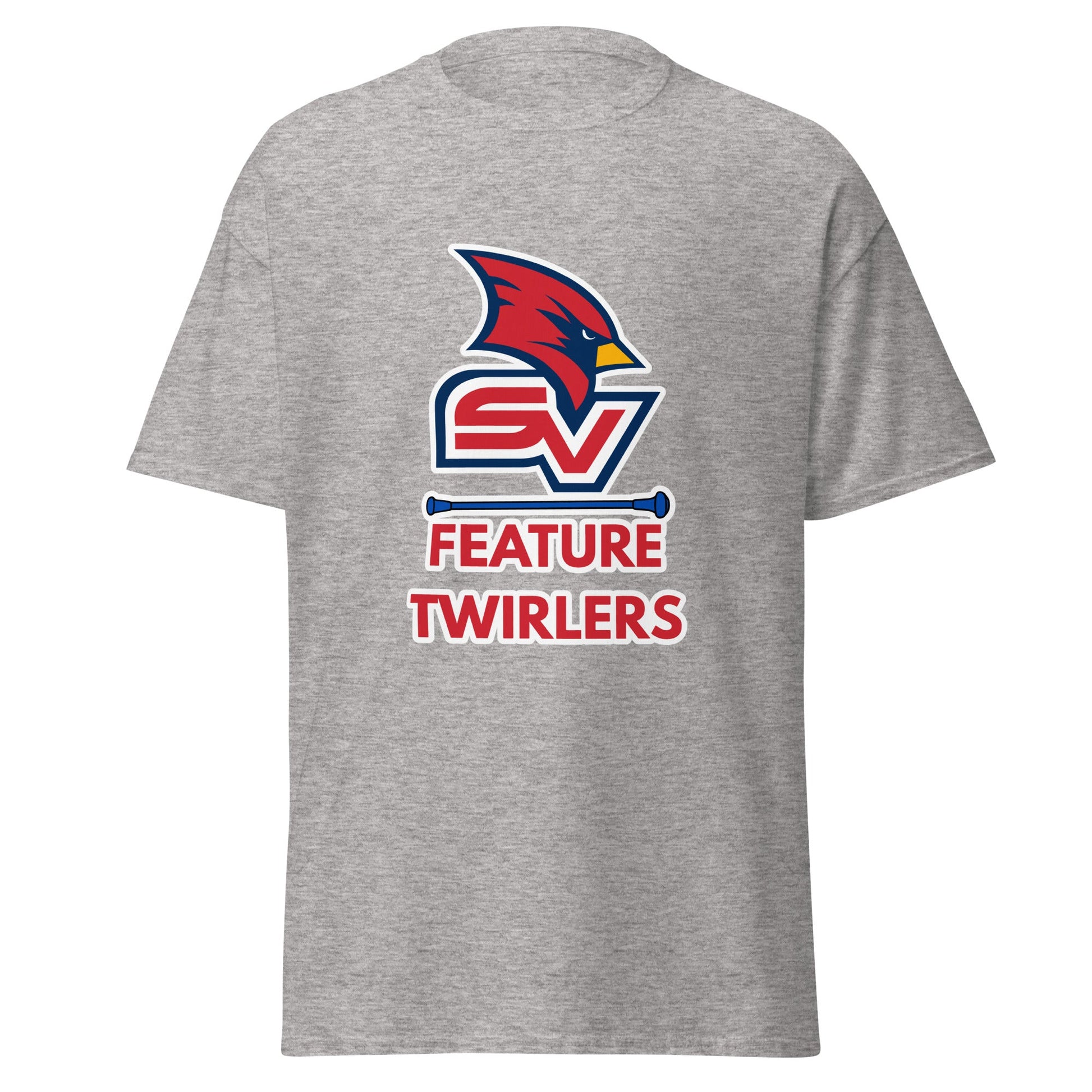 Classic | T-Shirt | SVSU Feature twirlers | Icon Logo