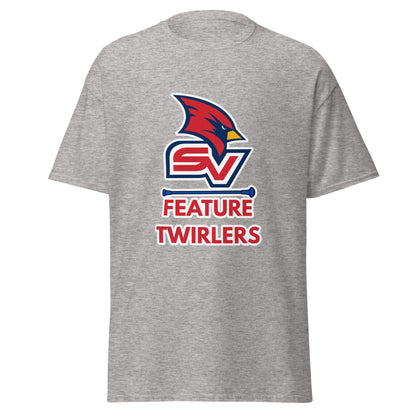 Classic | T-Shirt | SVSU Feature twirlers | Icon Logo