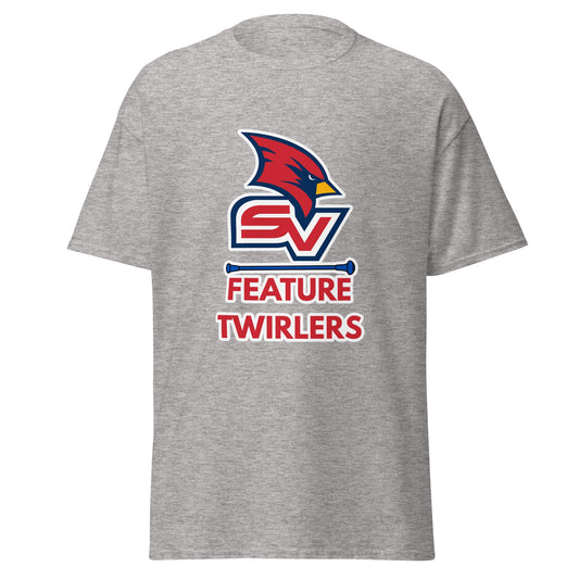 Classic | T-Shirt | SVSU Feature twirlers | Icon Logo