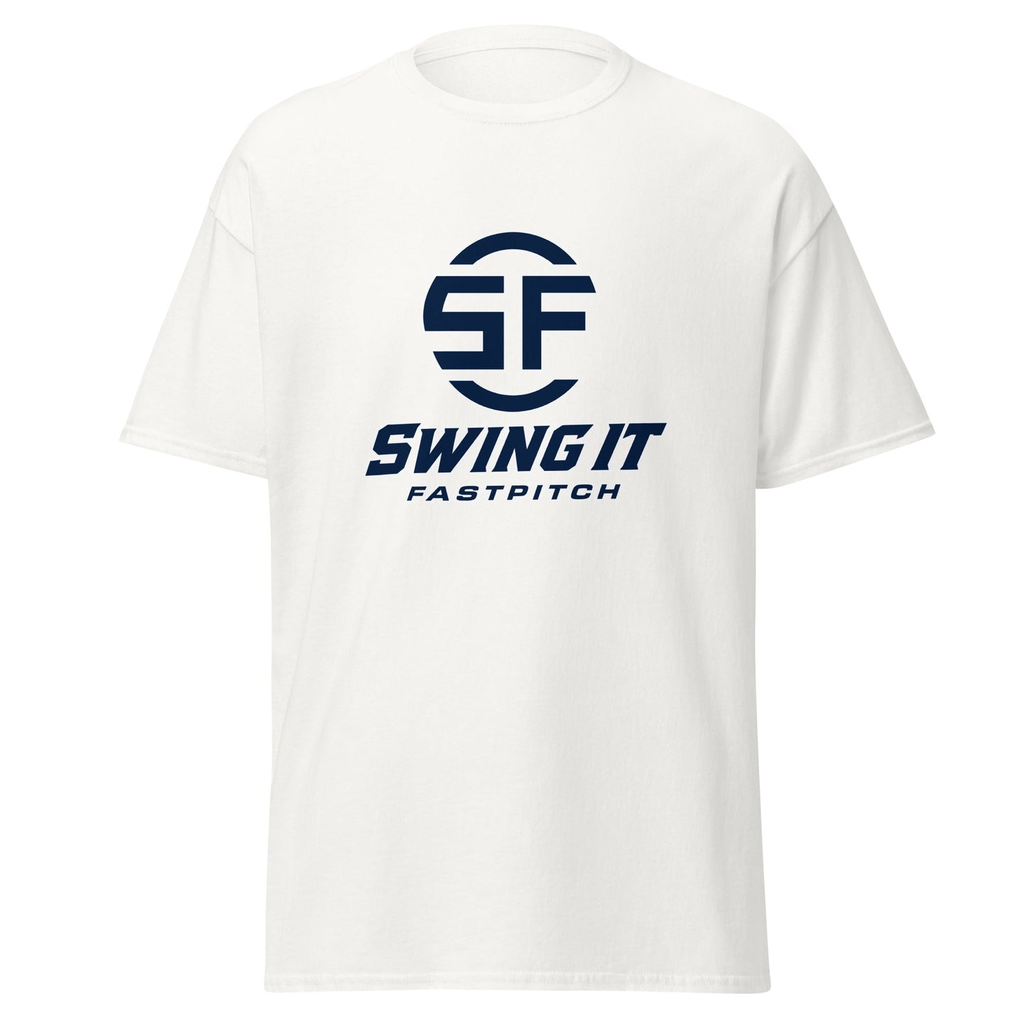 Classic | T-Shirt | Swing It Fastpitch | Crest Logo