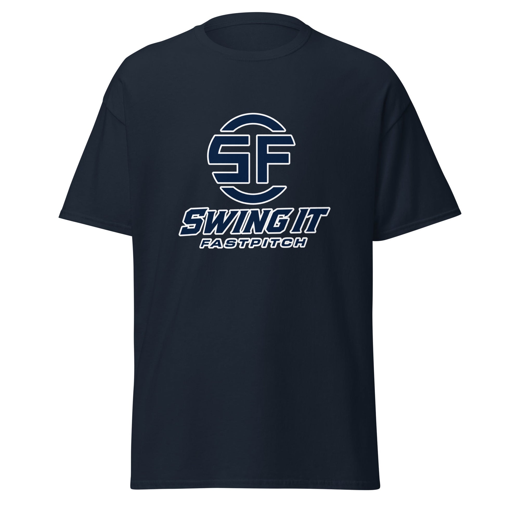 Classic | T-Shirt | Swing It Fastpitch | Crest Logo
