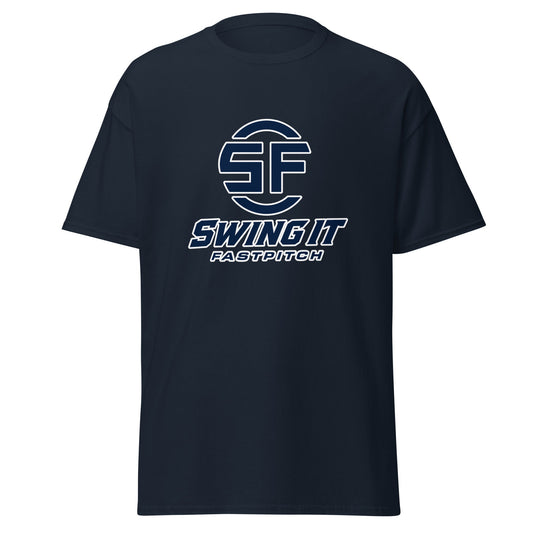 Classic | T-Shirt | Swing It Fastpitch | Crest Logo