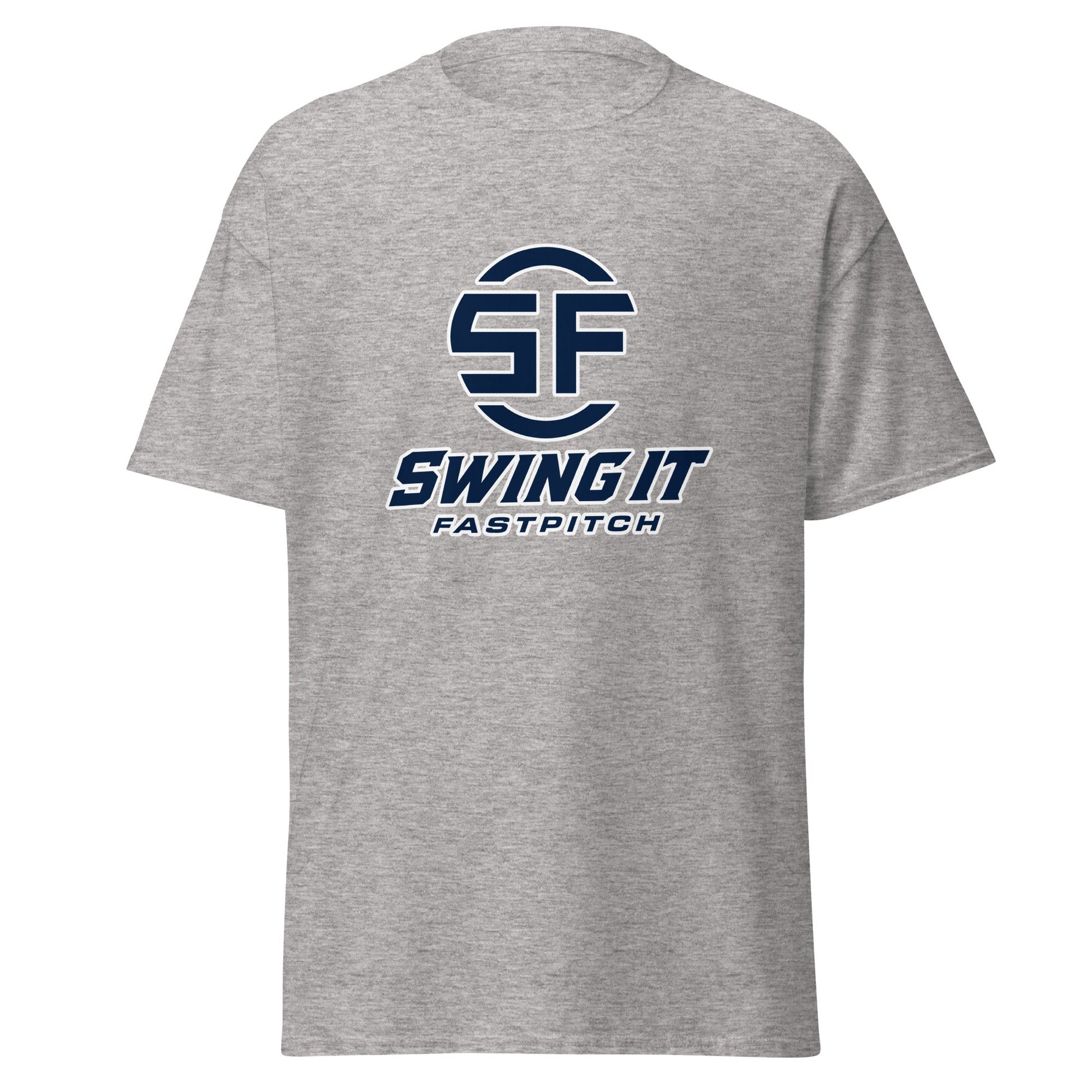 Classic | T-Shirt | Swing It Fastpitch | Crest Logo