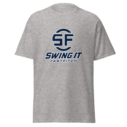 Classic | T-Shirt | Swing It Fastpitch | Crest Logo