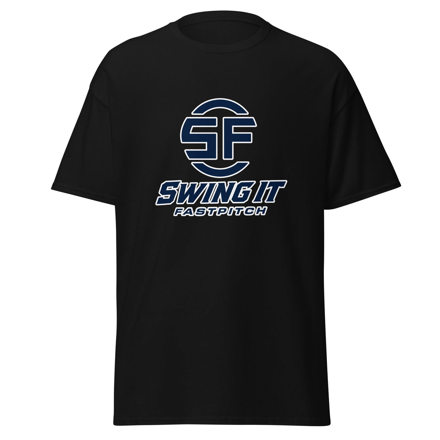 Classic | T-Shirt | Swing It Fastpitch | Crest Logo