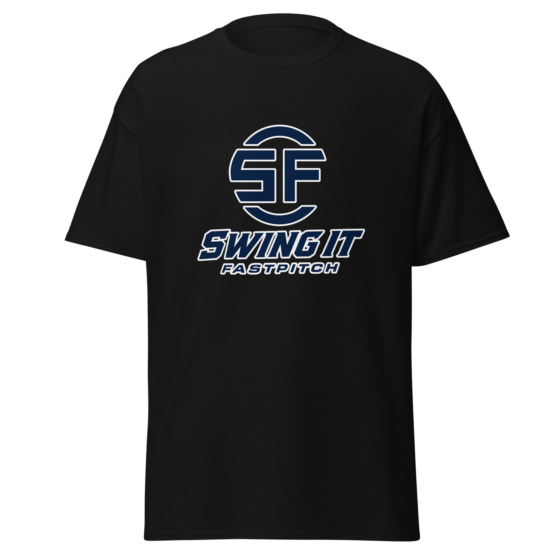 Classic | T-Shirt | Swing It Fastpitch | Crest Logo