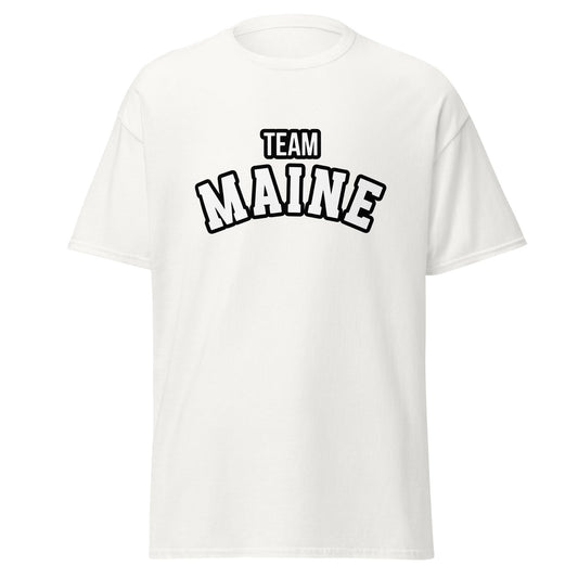 Classic | T-Shirt | Team Maine | Arch Mark Logo