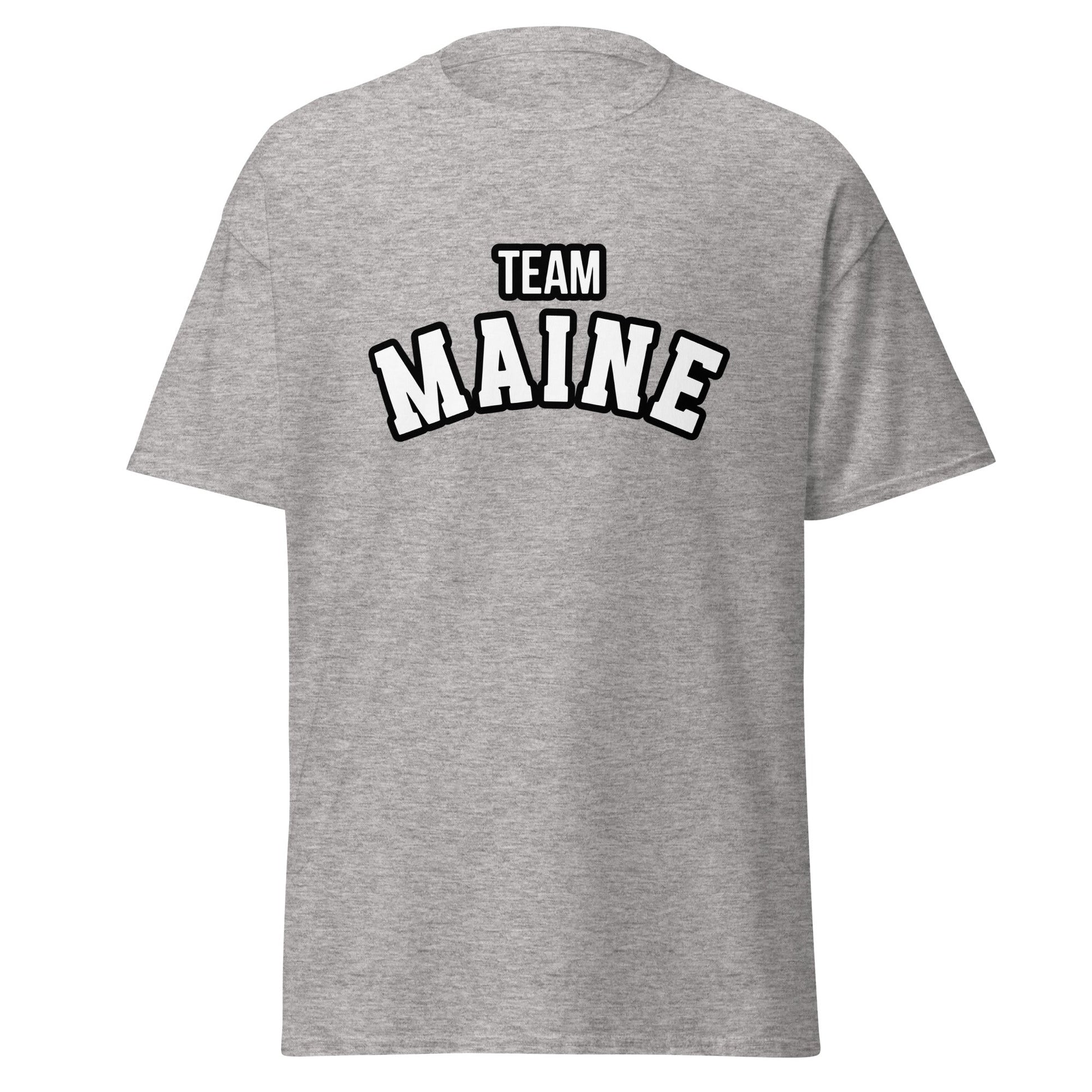 Classic | T-Shirt | Team Maine | Arch Mark Logo