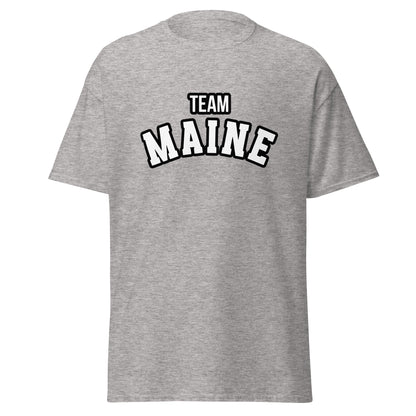 Classic | T-Shirt | Team Maine | Arch Mark Logo