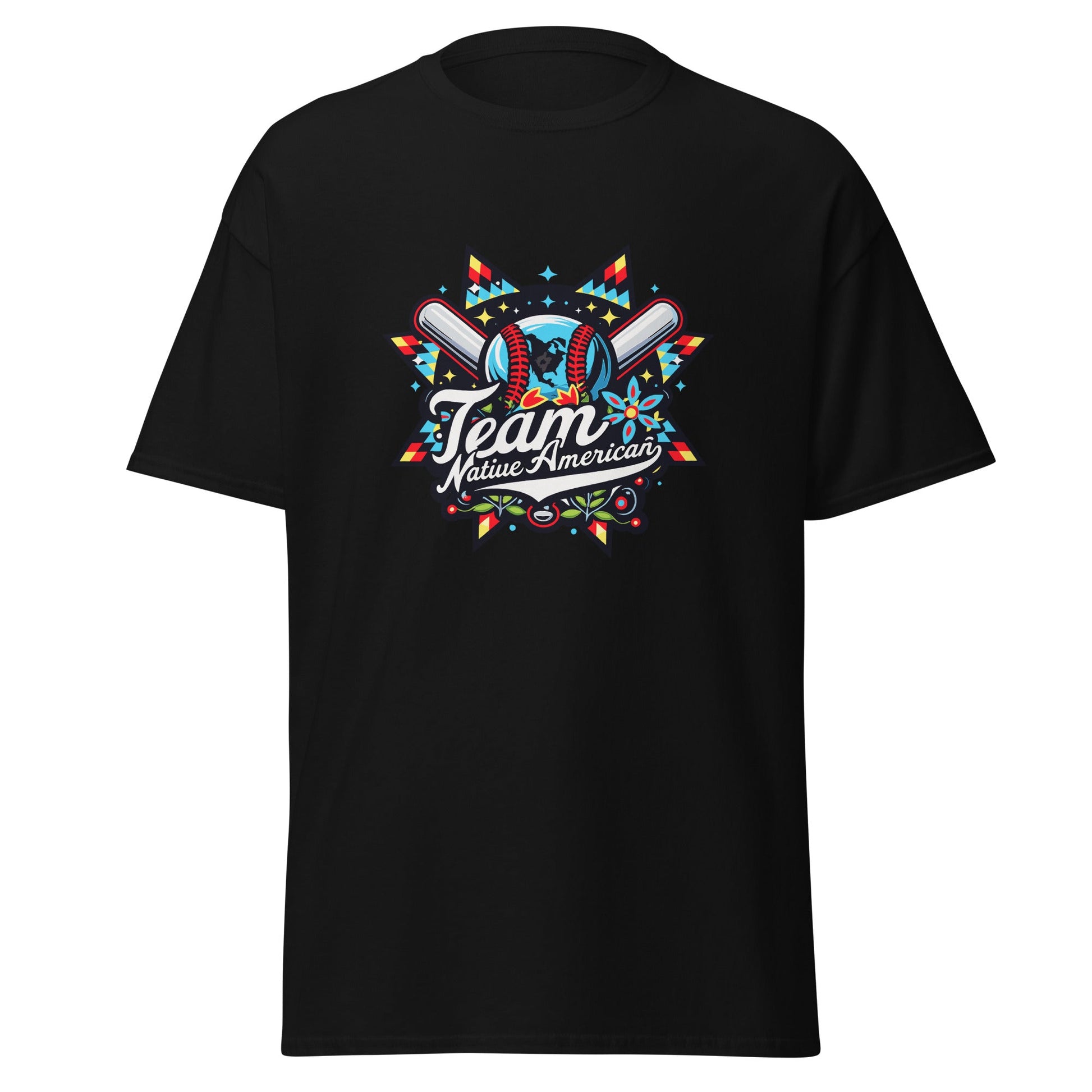 Classic | T-Shirt | Team Native American | Tribal Emblem Logo