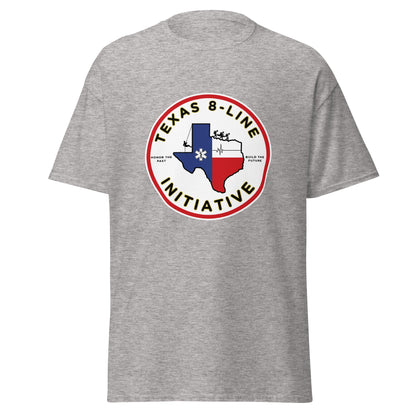 Classic | T-Shirt | Texas 8 - Line Initiative | Badge Logo