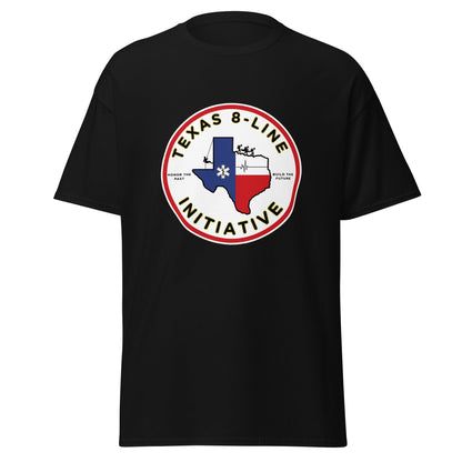 Classic | T-Shirt | Texas 8 - Line Initiative | Badge Logo