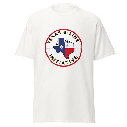 Classic | T-Shirt | Texas 8 - Line Initiative | Badge Logo