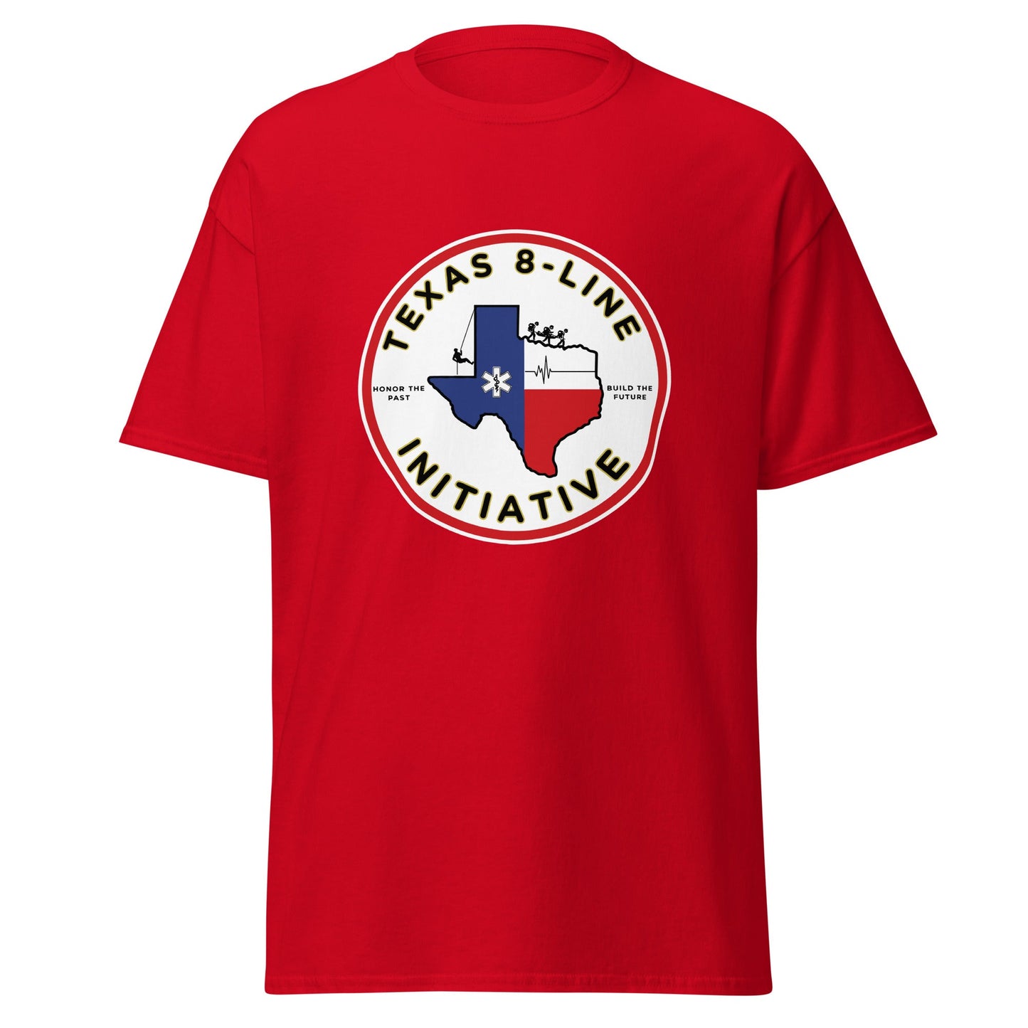 Classic | T-Shirt | Texas 8 - Line Initiative | Badge Logo
