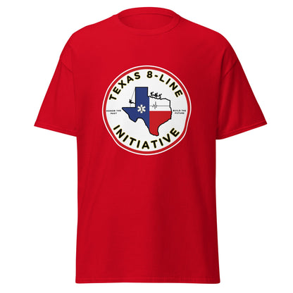 Classic | T-Shirt | Texas 8 - Line Initiative | Badge Logo