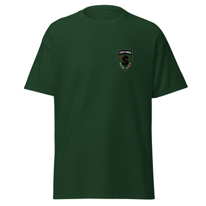 Classic | T-Shirt | The Lowest Bidders | Shield Logo