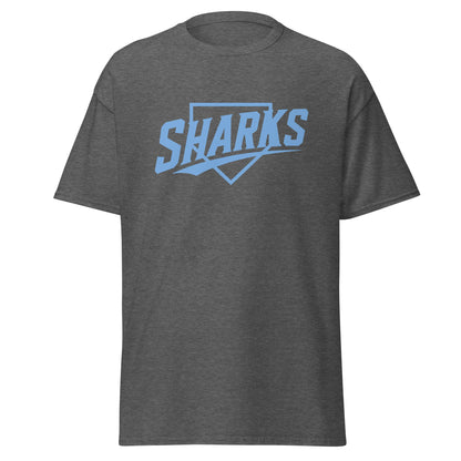 Classic | T-Shirt | The Sharks Baseball Team | Crest Logo