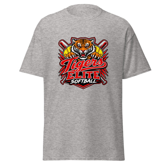 Classic | T-Shirt | Tigers Elite Softball | Emblem Logo