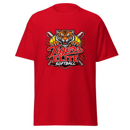 Classic | T-Shirt | Tigers Elite Softball | Emblem Logo