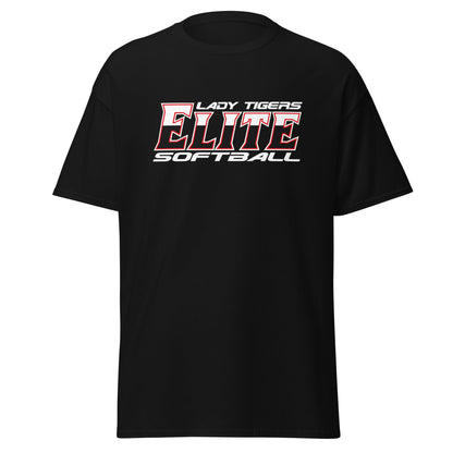 Classic | T-Shirt | Tigers Elite Softball | Modern Script Logo